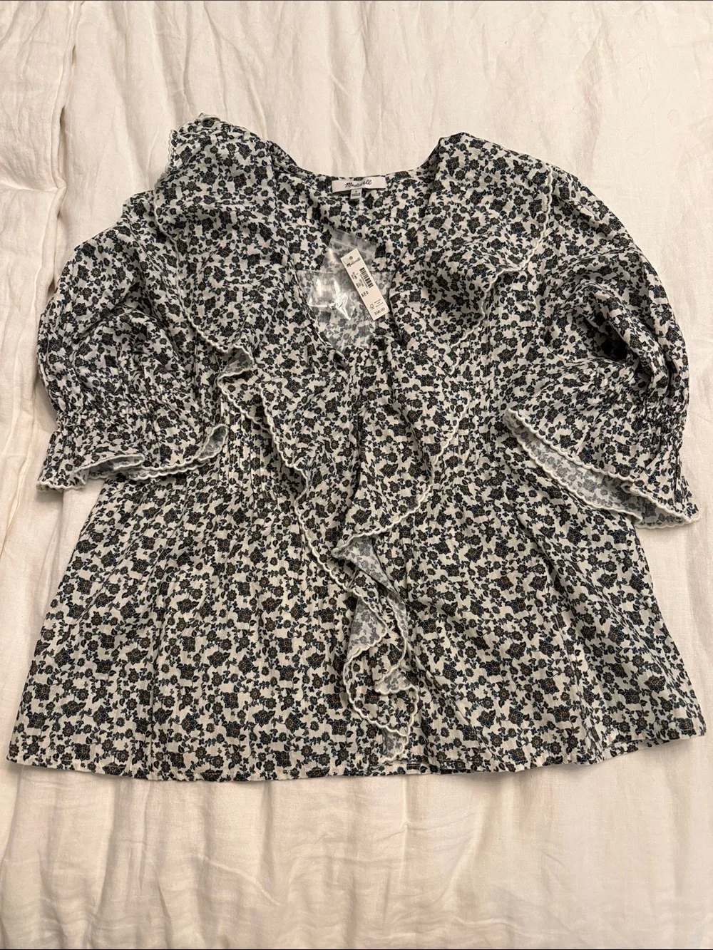 Madewell Floral Blouse - NWT
